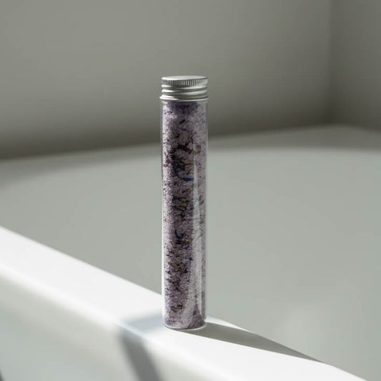 Butterfly Pea Blossom Salt Bath Soak - Lavender
