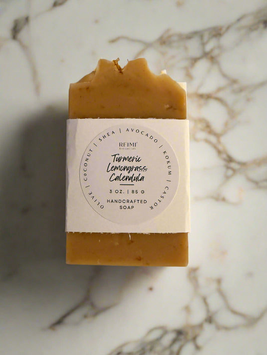 TLC (Turmeric + Lemongrass + Calendula) - Botanical Bar Soap