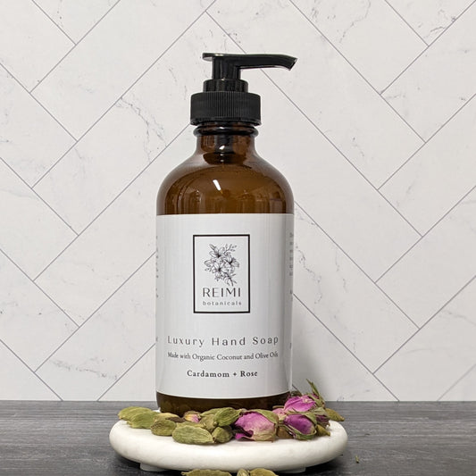 Cardamom + Rose - Liquid Castile Soap