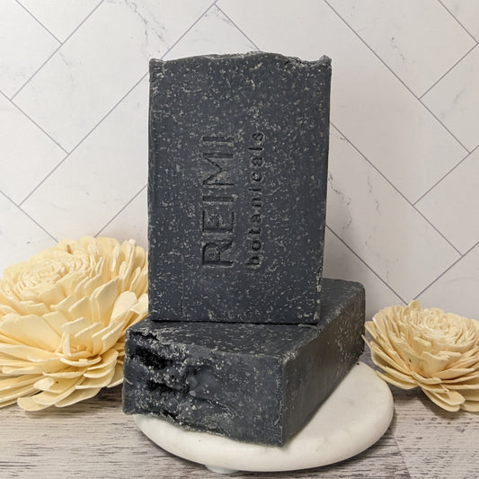 Sea Salt + Charcoal Bar Soap