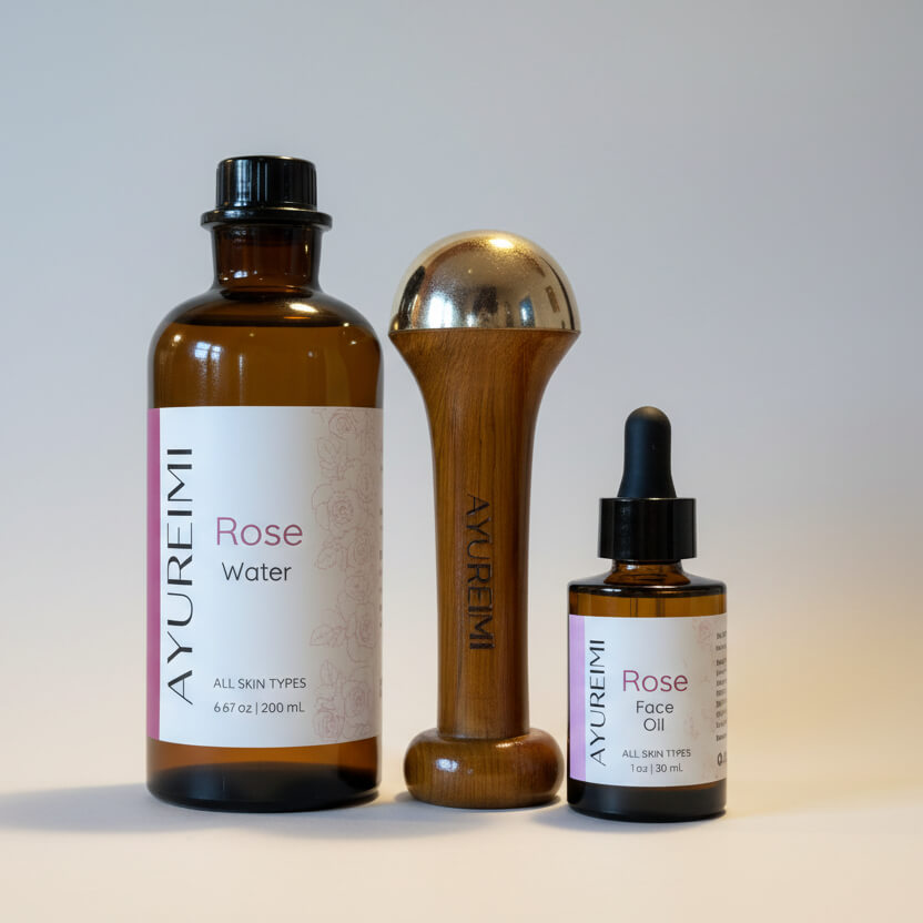 AYUREIMI Rose Face Ritual Bundle