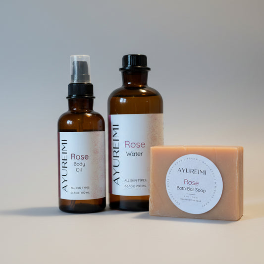 AYUREIMI Rose Daily Body Ritual Set