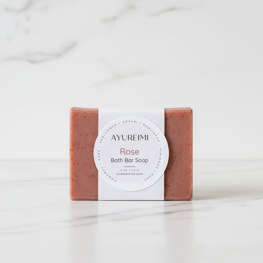 AYUREIMI Rose Bath Bar Soap