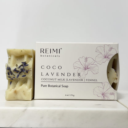 Coco Lavender Fennel - Botanical Bar Soap