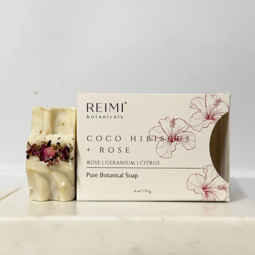 Coco Hibiscus + Rose - Botanical Bar Soap