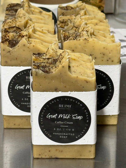 Goat Milk Coffee + Cream Bar Soap