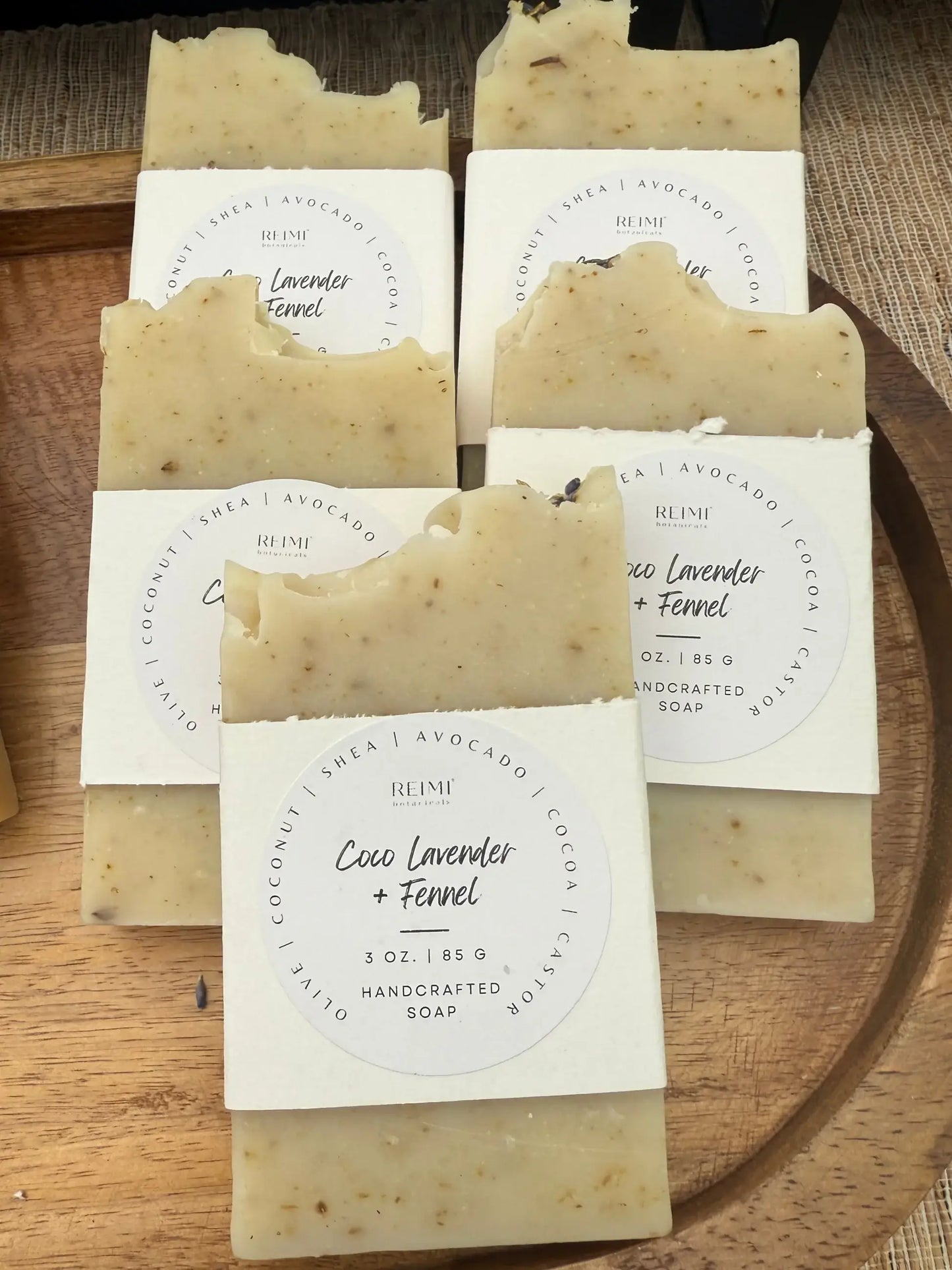 Coco Lavender Fennel - Botanical Bar Soap