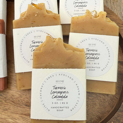 TLC (Turmeric + Lemongrass + Calendula) - Botanical Bar Soap