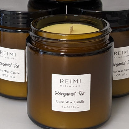 Bergamot Tea - Coconut Wax Candle