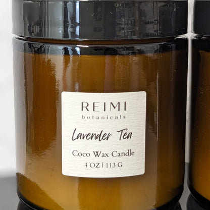 Lavender Tea - Coconut Wax Candle