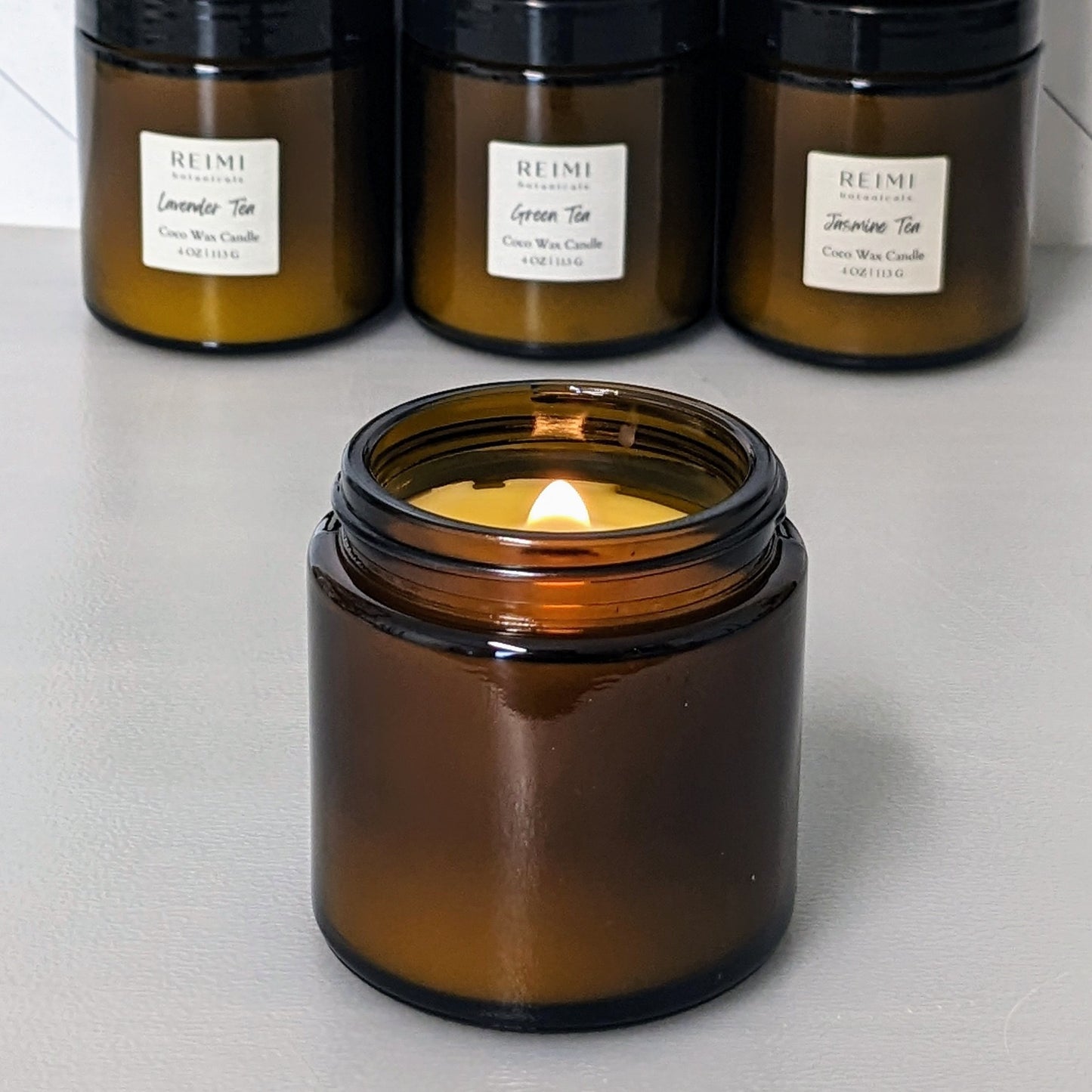 Bergamot Tea - Coconut Wax Candle