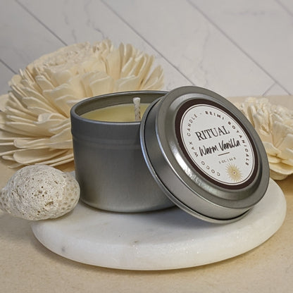 Warm Vanilla - Coconut Wax Candle